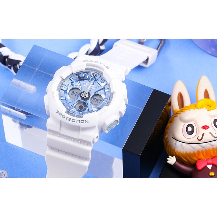 Casio Женские часы BABY-G Синие BA-130-7A2PRL BA-130-7A2PRL
