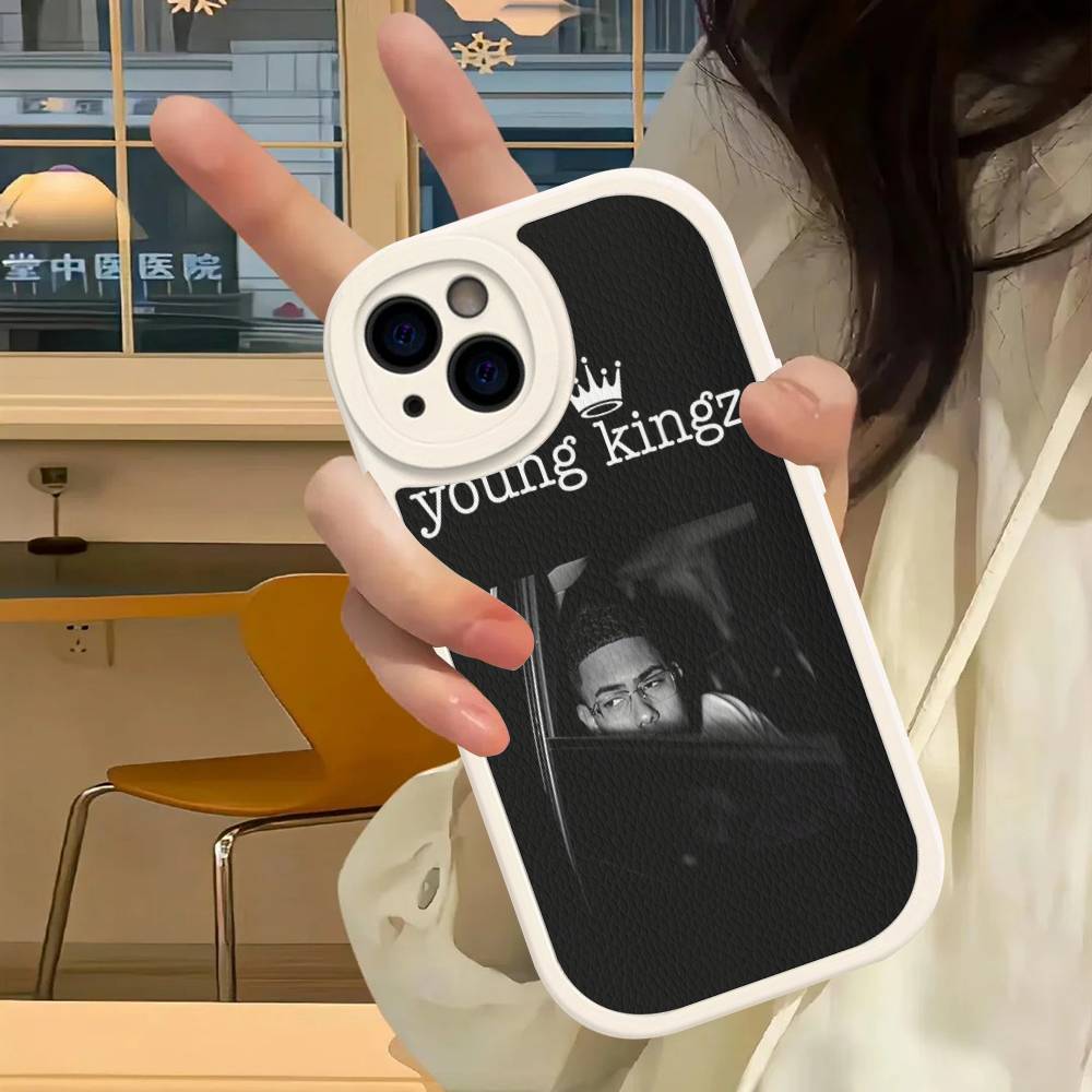 Myke Towers Rapper Phone Case For IPhone 16 15 14 13 12 11 Pro Max Plus Leather Soft Cover