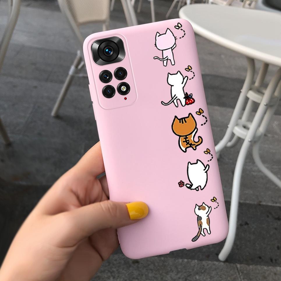 For Xiaomi Redmi Note 11 Pro Plus 5G Case Cover Redmi Note 11S 5G Back Bumper TPU Soft Case Redmi Note 11 Pro Mi 11i 5G Fundas