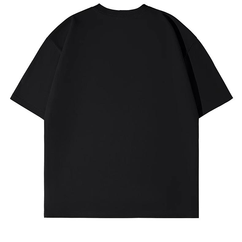 Hello Hipanda Panda Trendy Brand Retro Niche Pure Cotton Short-Sleeved Couple T-Shirt