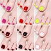 96/144/288 Pcs Full Cover False Toenail Tips Short Square Foot Nail Art Tips  Foot Extension
