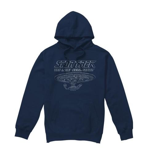 Star Trek Mens The Next Generation Enterprise Hoodie