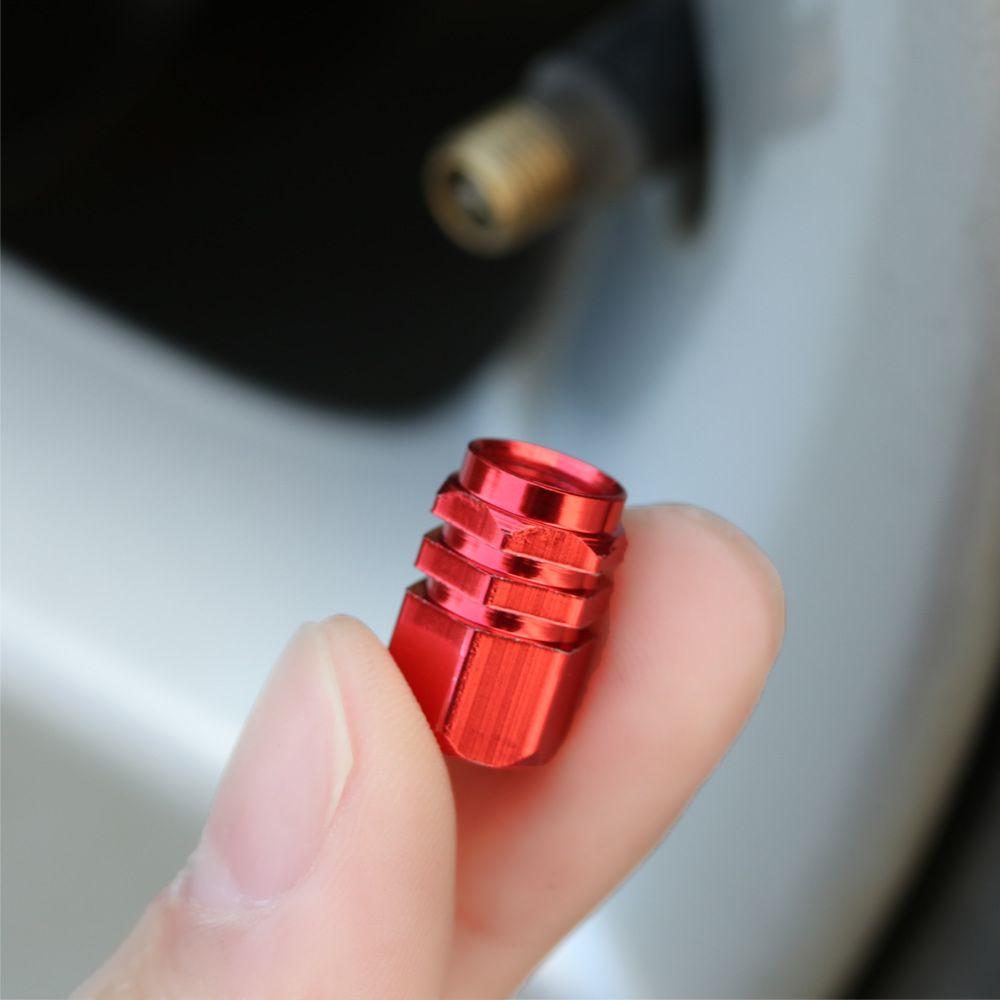 Грузовики Велосипеды Airdust Алюминиевый сплав Колпачок для покрышки Колпачки для вентилей шин Аксессуары для автомобильных колес Крышки для обода