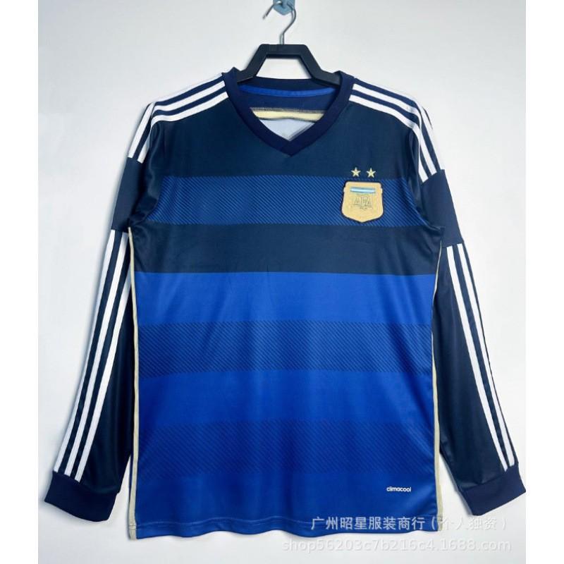 Vintage Long Sleeve Football Jersey 06 England Argentina Portugal Italy Brazil Sports Training Top