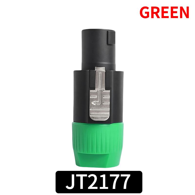 20PCS NL4FC Compatible 4-Pin Speaker Connector, Twist Lock Speakon Plug with Metal Housing for PA Audio and Speaker Cable