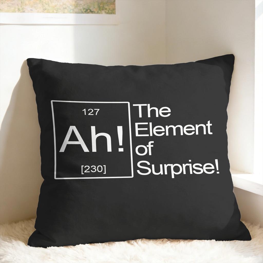P-Project Hail Mary Pillowcases Ah! Element Of Surprise Funny Pillow Case For Sofa Home Decor Custom Pillow Cover