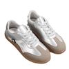 Винтажные классические модные повседневные немецкие кроссовки женские нескользящие дышащие туфли на шнуровке с круглым носком на плоской подошве