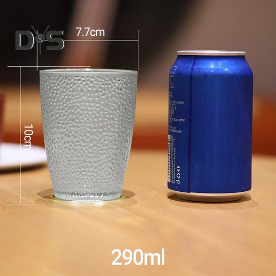 Чашка для питья, термостойкая многоразовая утолщенная акриловая чашка для воды в горошек, бар, ресторан, стакан для воды