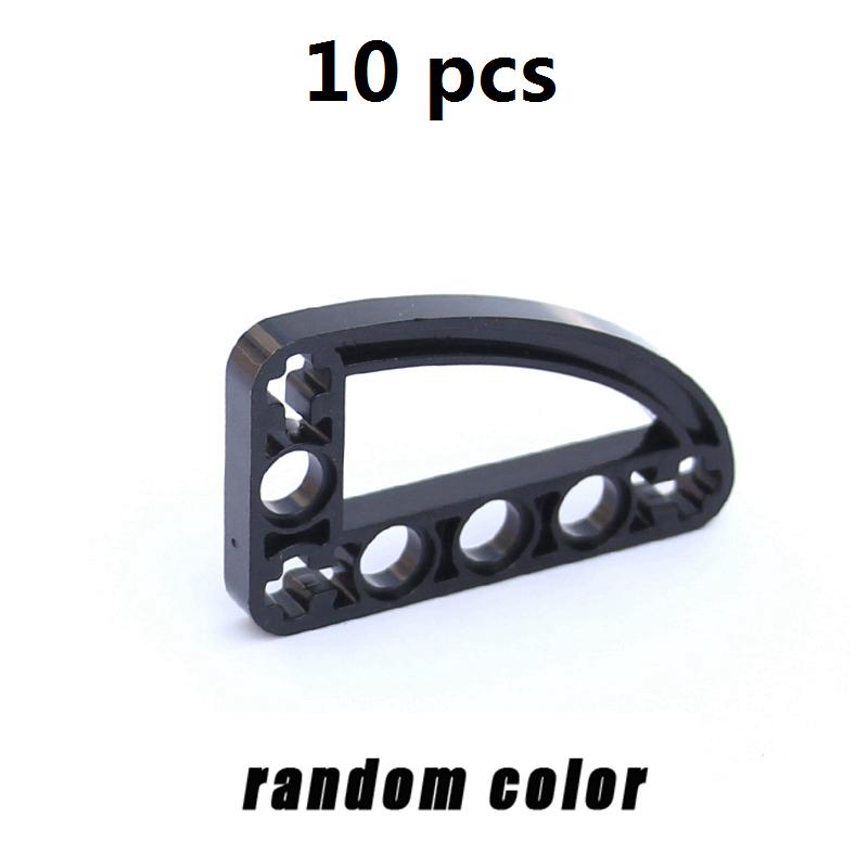 Moc Высокотехнологичные Детали Балка Тонкая с Отверстием для Оси L-образная DIY Строительные Блоки Аксессуары Образовательная Игрушка Совместимая с Деталями Lego