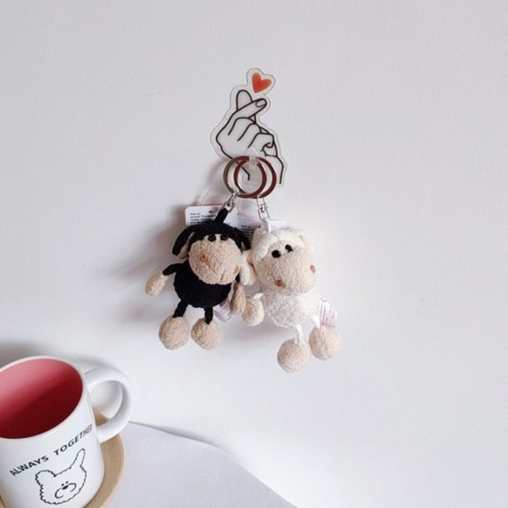 Мультяшный кулон Альпака Плюшевый брелок Плюшевый брелок Альпака Мягкий набивной кулон Брелок Овечка