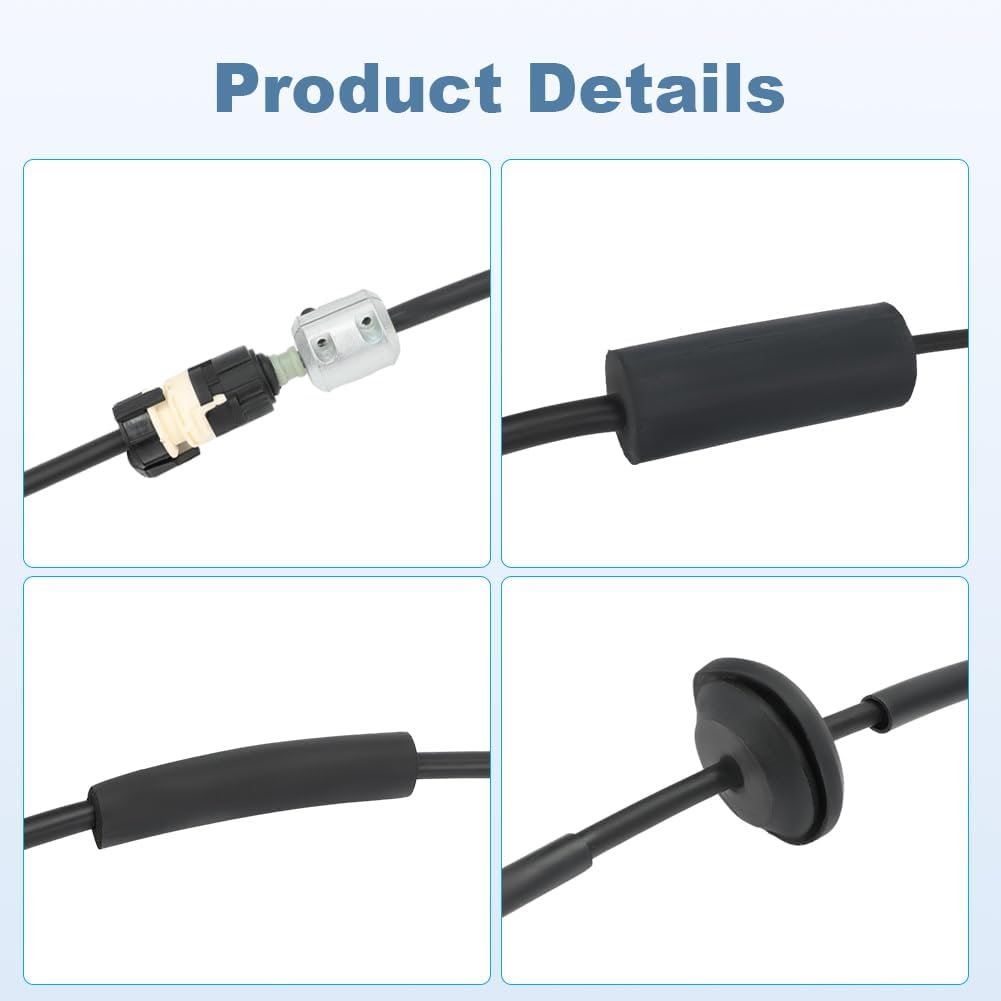 Automatic Transmission Shift Cable Compatible with Chevy Traverse Buick Enclave GMC Acadia Saturn Outlook Replacement for 23256076 20922587 Gearshift