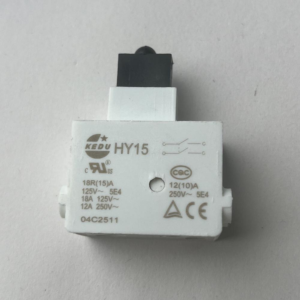 Кнопочные переключатели KEDU HY15 Вкл./Выкл. для торцовочной пилы-газонокосилки 18A-125V 12A-250V