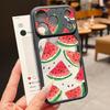 Чехол Фрукты Вишни Для iPhone 17 Pro Max Для iPhone 16 15 14 13 Pro Max Роскошный Гибридный TPU+PC Прозрачная Задняя Панель Жесткий Чехол