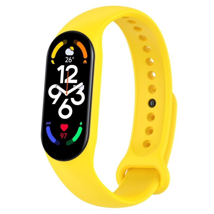 Официальный силиконовый ремешок для Xiaomi Mi Band 7 / 7 NFC / 6 / 6 NFC / 5 / 5 NFC / Amazfit Band 5