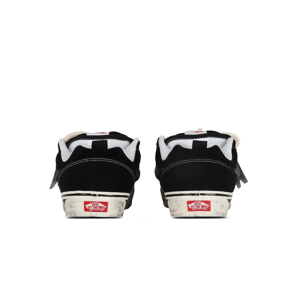 Vans Knu Skool Destiny Тканевая обертка, износостойкие и нескользящие низкие кеды для скейтбординга, унисекс, черный/белый, VN0009QC6BT1(Команда368-)