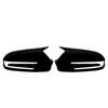 Exterior Rearview Mirror Cover Cap Gloss Black Left Right For Mercedes Benz CLS C219 W219 CLS280 300 320 350 2009-2011