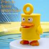 Cute Design Water Spray Toy Tin Can Beach Water Fight Creative Gift Duck Water Toy  Outdoor Play