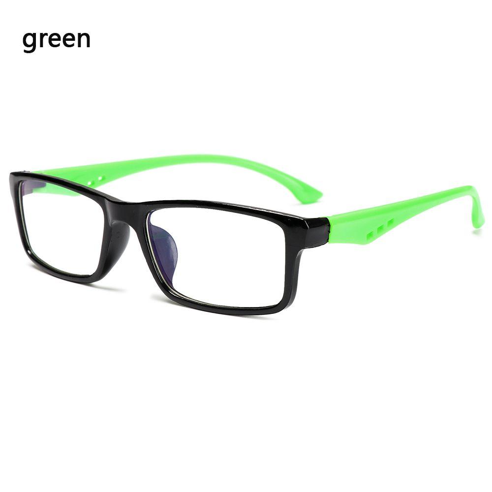 Women Men Square Vintage Eye Protection Ultra Light Frame Eyeglasses Anti-Blue Light Glasses