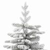 Artificial Christmas Tree Foldable Snow Flocked 180 cm