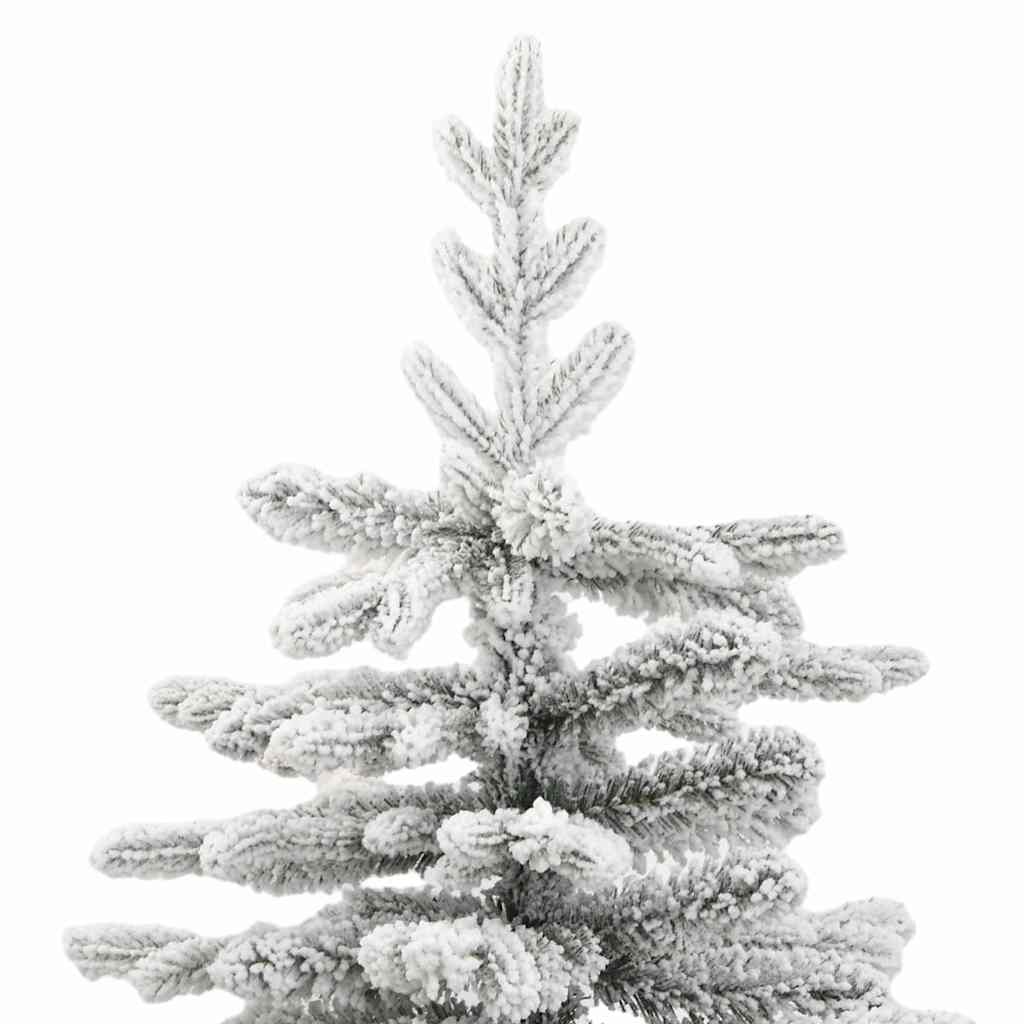 Artificial Christmas Tree Foldable Snow Flocked 180 cm