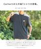 Carhartt Футболка с коротким рукавом и карманом, Хизер, Размер L, Мужская, CTK87, Серая,