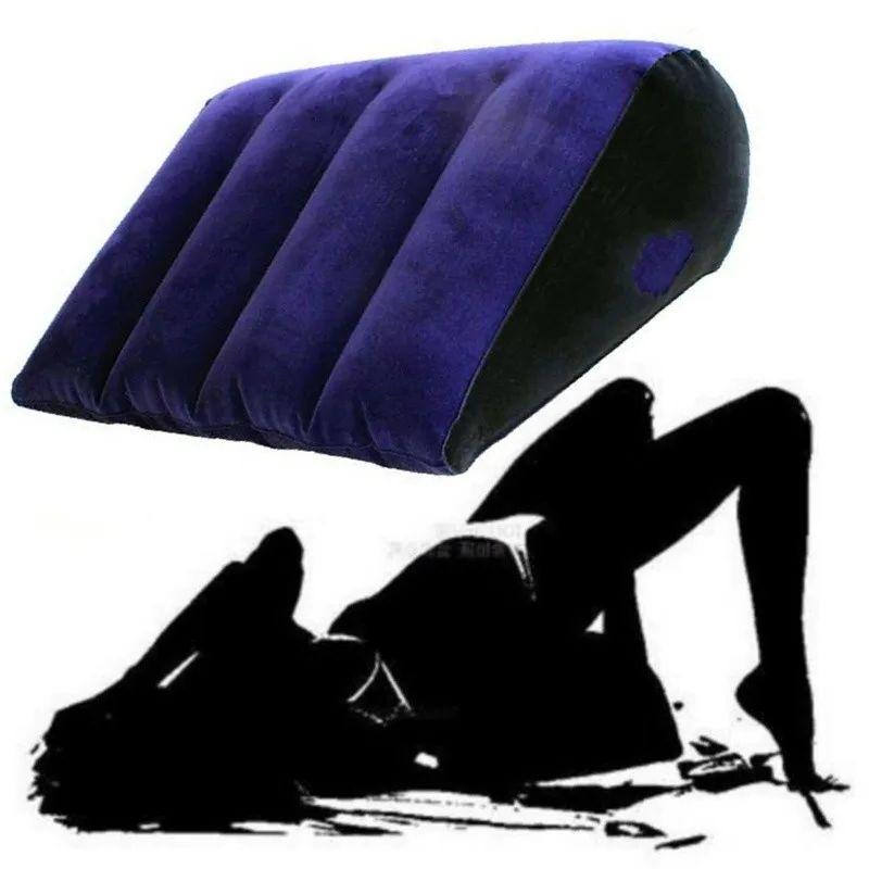Sexual Inflatable Pillow Sexy Positions Support Erotic Cushion Wedge Triangle Adults Sex Furnitures Sextoys Toys For Couple BDSM