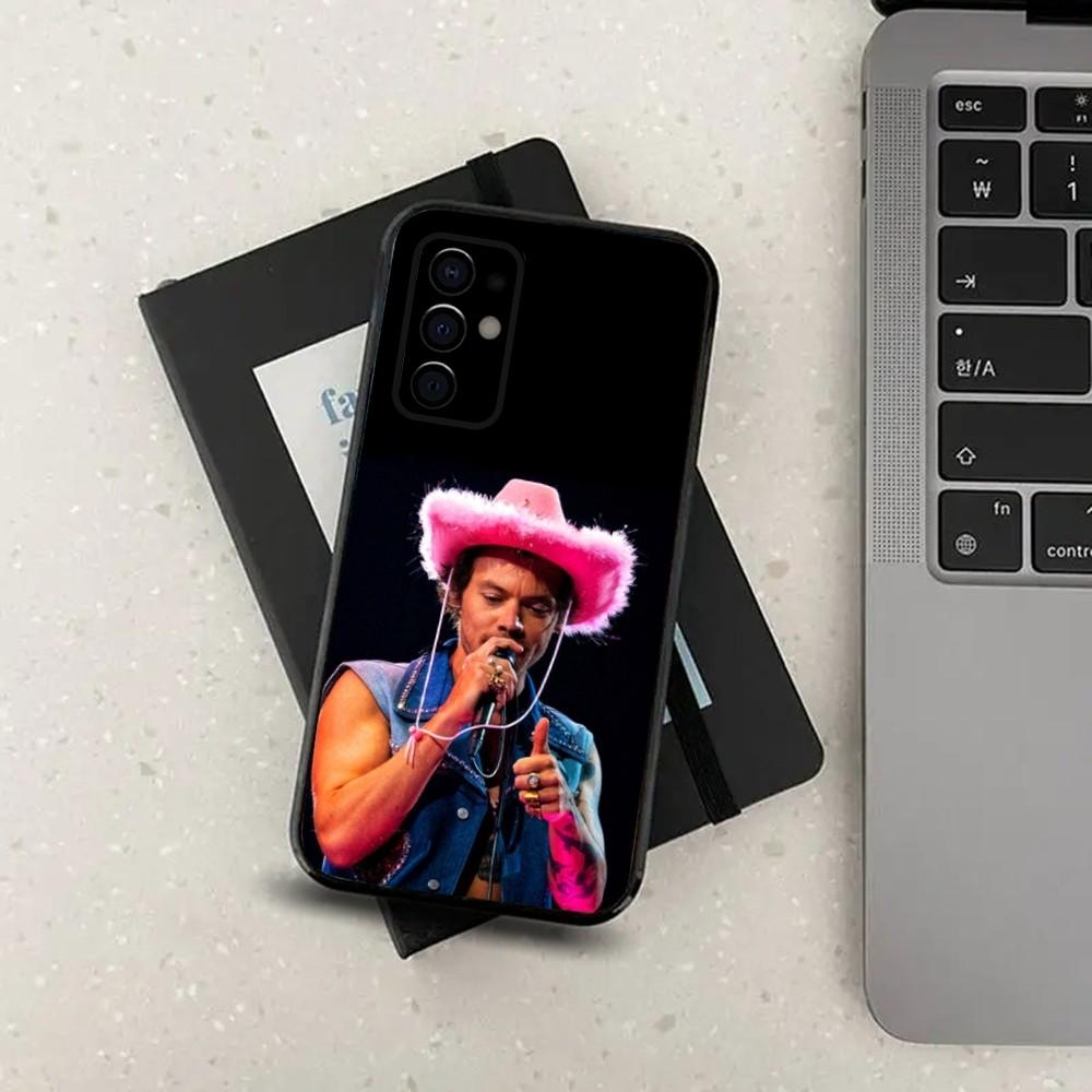 Чехол для телефона Singer H-Harry-Styles-S для Samsung S24, S21, S22, S23, S30, Ultra, S20, Plus, Fe, Lite, Note, 10, 9, 5G Черный Мягкий Чехол