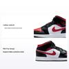 Кроссовки Air 1 Mid GS Black Fire Red Детские Белые 554725-079