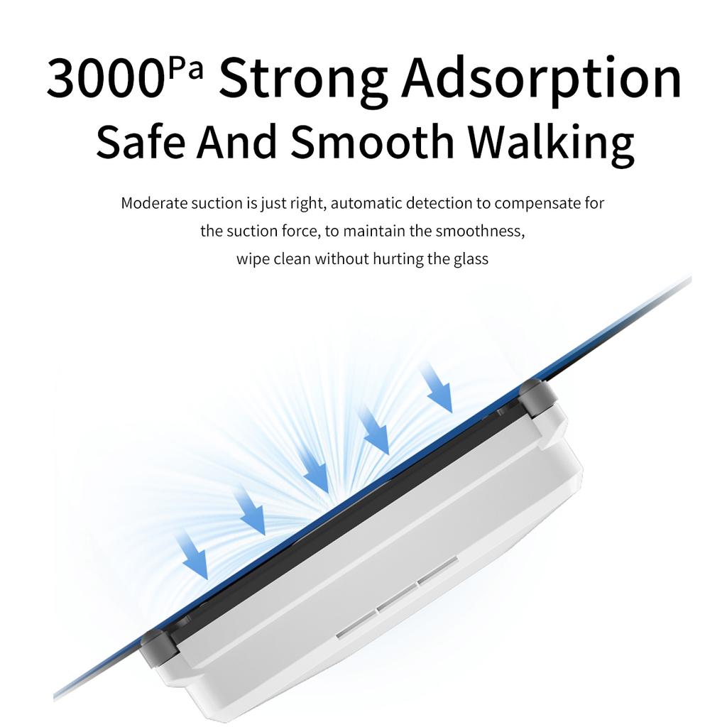 Window Cleaning Robot Double Automatic Water Spray Vacuum Glass Cleaning Robotic Remote Control Smart Electric Window Washer T48