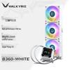 VALKYRIE VK B360/B360W Интегрированная система жидкостного охлаждения CPU с 2-дюймовым IPS-дисплеем