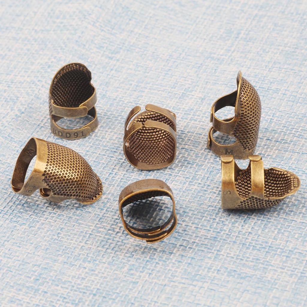 Винтажный металлический наперсток для защиты пальца для шитья и рукоделия