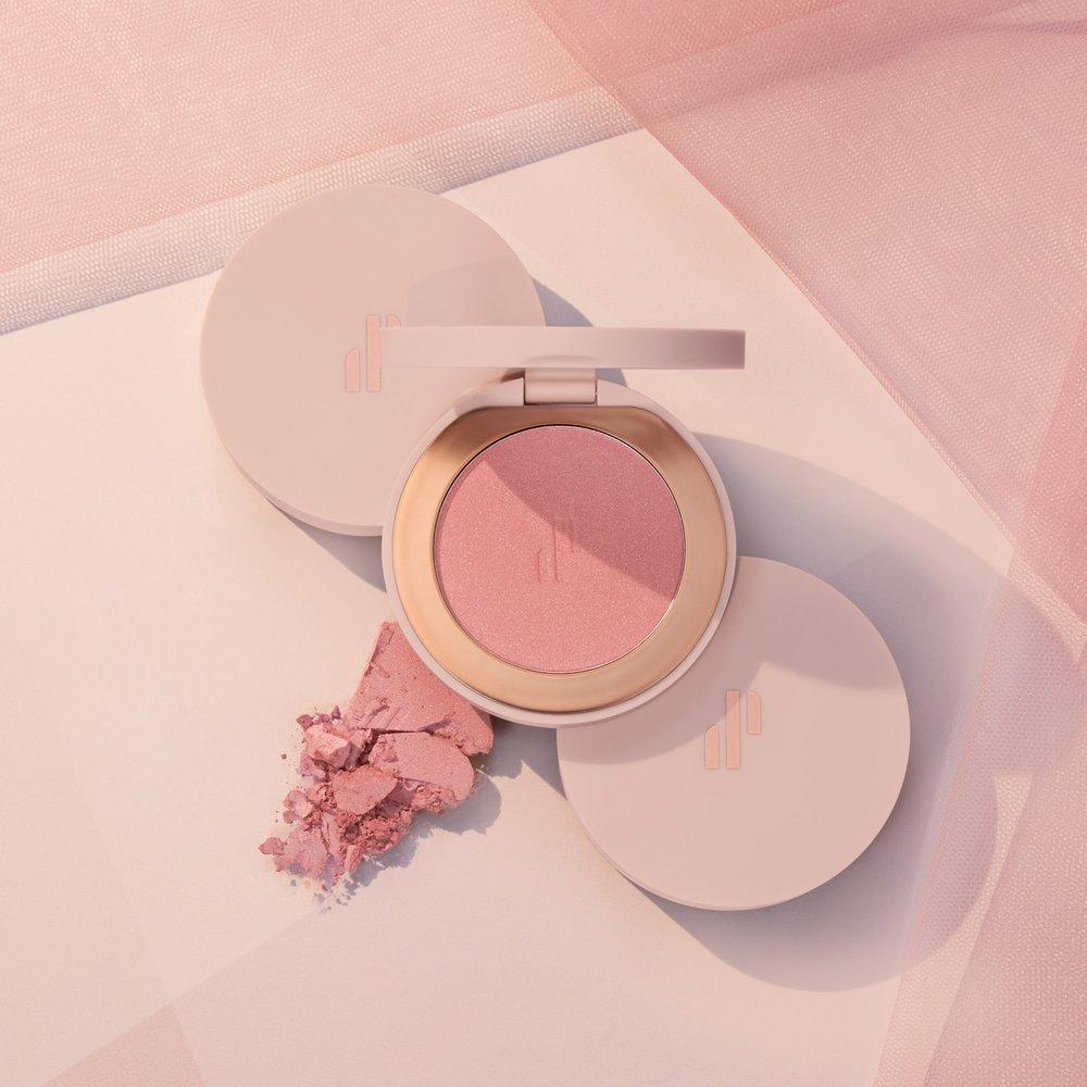 Heart Percent Dot On Mood Glow Blush 4.2g 01 Rose Flush