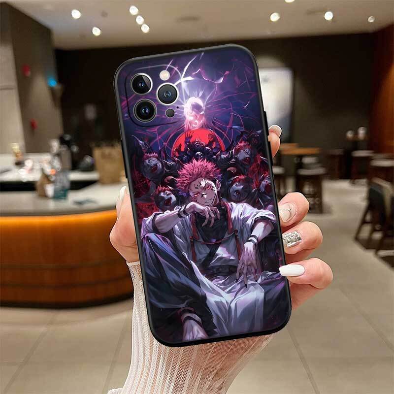 Чехол для телефона Аниме Годжо Jujutsu Kaisen для Redmi Note 12 12S 12C 13 13C 13R 14 14S 14R 14C 11A 13X A3 A3X A4 A5 Pro Max Plus