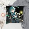 Анимация Anaxa Игра Honkai Star Rail Наволочка Модная Квадратная Наволочка Спальня Диван Гостиная Ins Декор Отдых