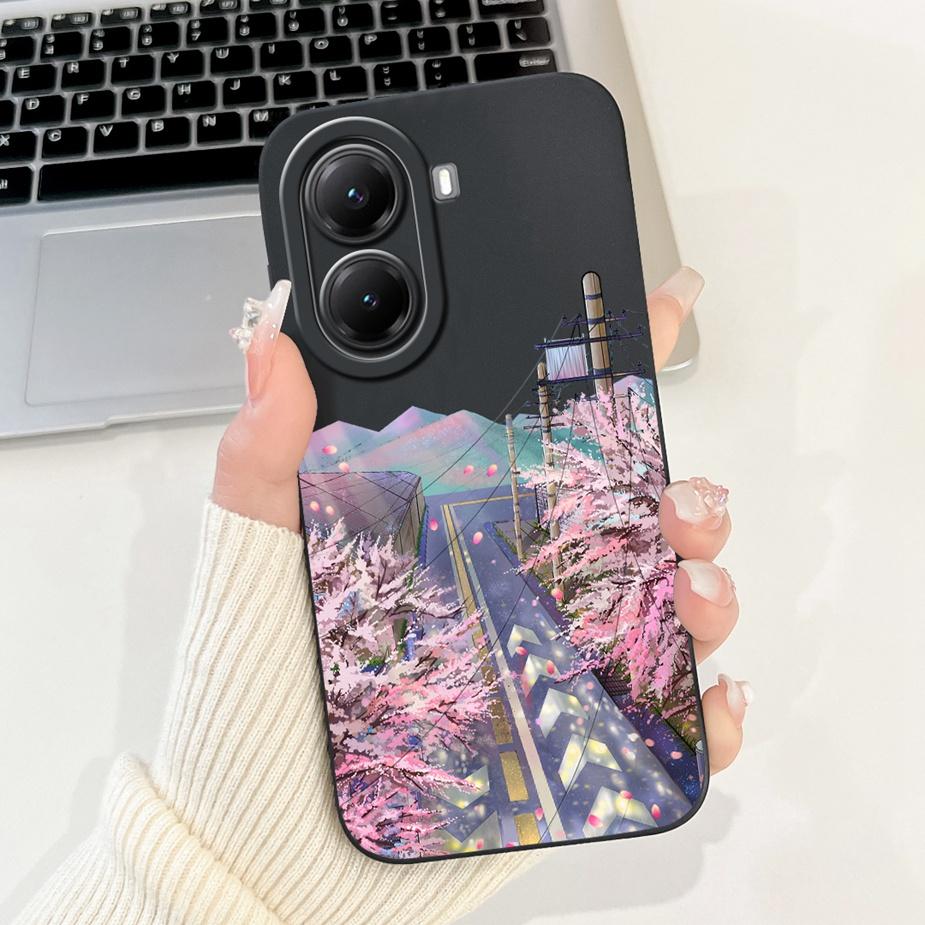 Для Xiaomi Poco X7 Pro 5G Чехол Милый Модный Мультяшный Задняя Крышка Чехол для Телефона Для Xiaomi Poco X7 PocoX7 Pro 5G Мягкий ТПУ Fundas Coque