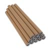 12 Pcs Round Paper Tubes Poster Storage Tubes Multipurpose Mailing Poster Paper Tubes with Plastic