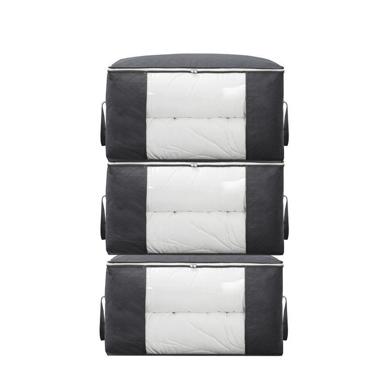 Складная сумка для домашнего хранения 1/2/3/4/4 шт., новая водонепроницаемая ткань Оксфорд, постельное белье, подушки, одеяло, сумка для хранения, сумка для хранения одежды, органайзер