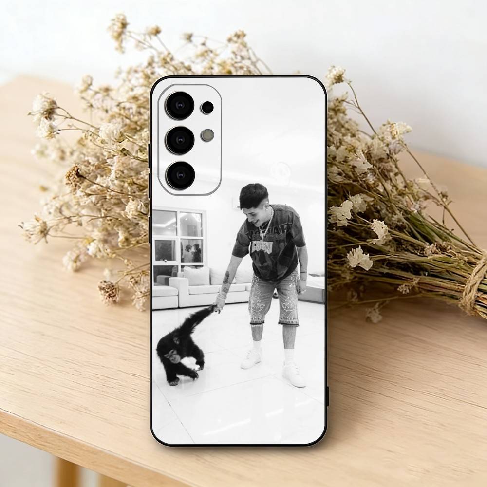 Чехол для телефона S-Singer Cris MJ Черный Силикон Мягкий Для Samsung S25,S24,S21,S22,S23,S30,Ultra,S20,Plus,Fe,Lite