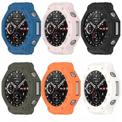 Силиконовый ремешок для Huami Amazfit T-REX 3 с защитным чехлом из ТПУ, спортивный браслет, фитнес-браслет, ремешки для смарт-часов, аксессуары