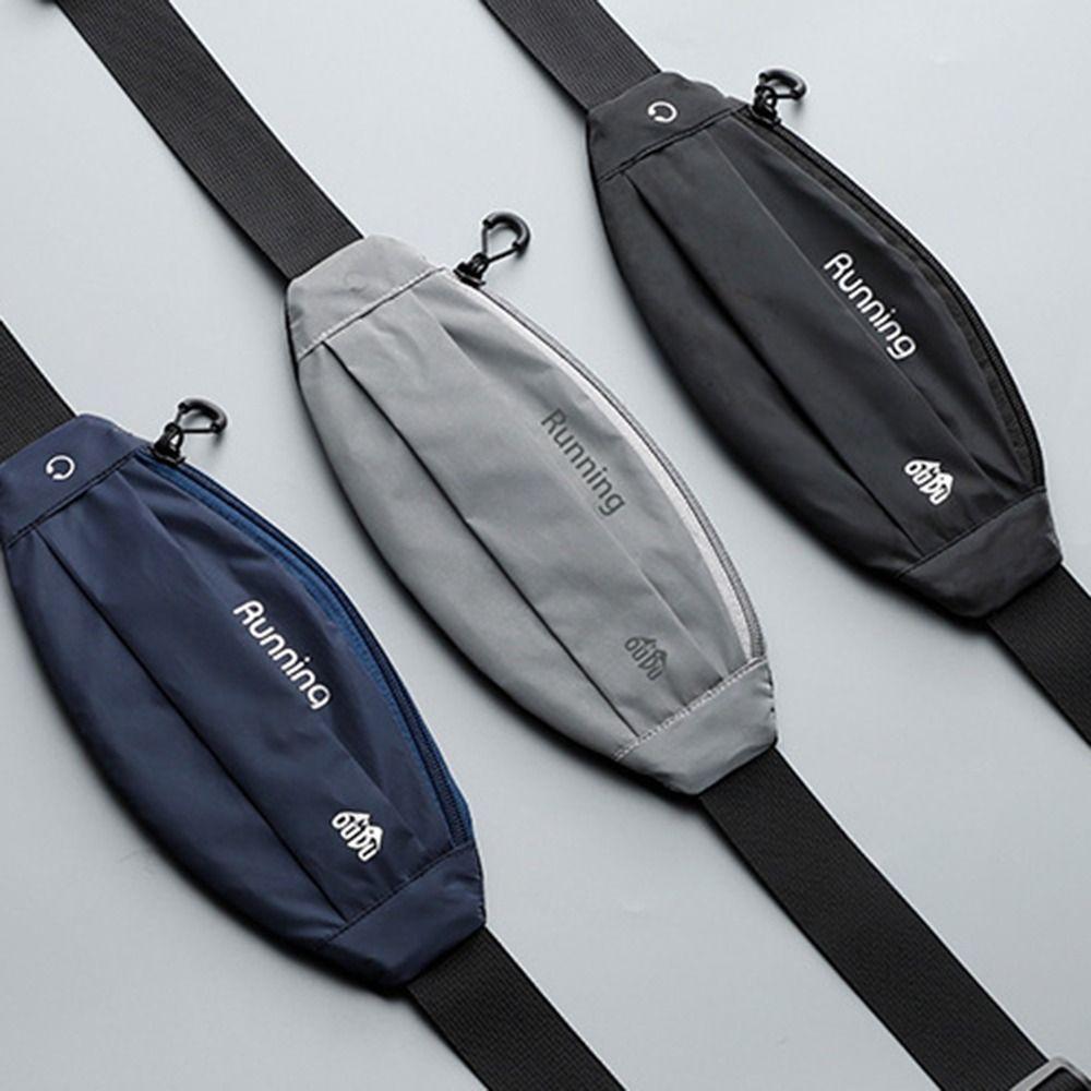 Waterproof Sports Waist Bag 7 Inch Mobile Phone Bag Fitness Bag Reflective Running Bag Hiking