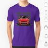 Silvia S15 Front  Candy Red  T Shirt 6xl Cotton Cool Tee Car Automotive Racing Vehicle Race Cool Sports Supercar Fitment Man