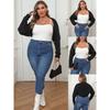 Knitted Sweater Cardigan Plus Size Women's Irregular Coat Casual Outerwear Sweater for Women