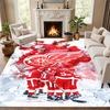 Detroit Red Wings Carpet Door Mat for Living Room or Bedroom Protective Mat Under Chair Office Decoration Christmas Gift Birthday Present