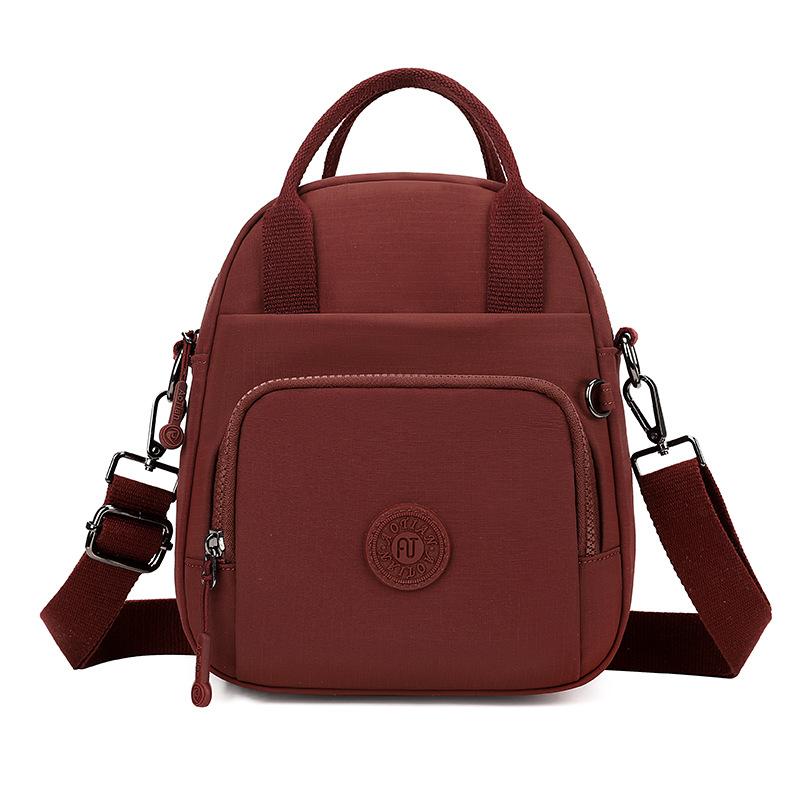 Женская многофункциональная сумка через плечо, однотонная сумка через плечо