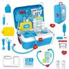 17pcs Kids Pretend Doctor Set Portable Backpack Medical Kit Doctor Toys Classic Role Play Game Toys for Children Gifts