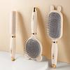 Cute Air Cushion Comb Anti Static Exhaust Air Bag Massage Combs Home Women Long Fluffy Hair Curling Hairbrush With Cleaning Tool