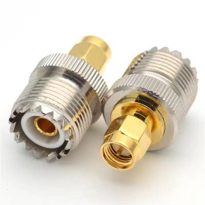 Адаптер для антенны рации SMA - UHF PL259 SO239 RF коаксиальный