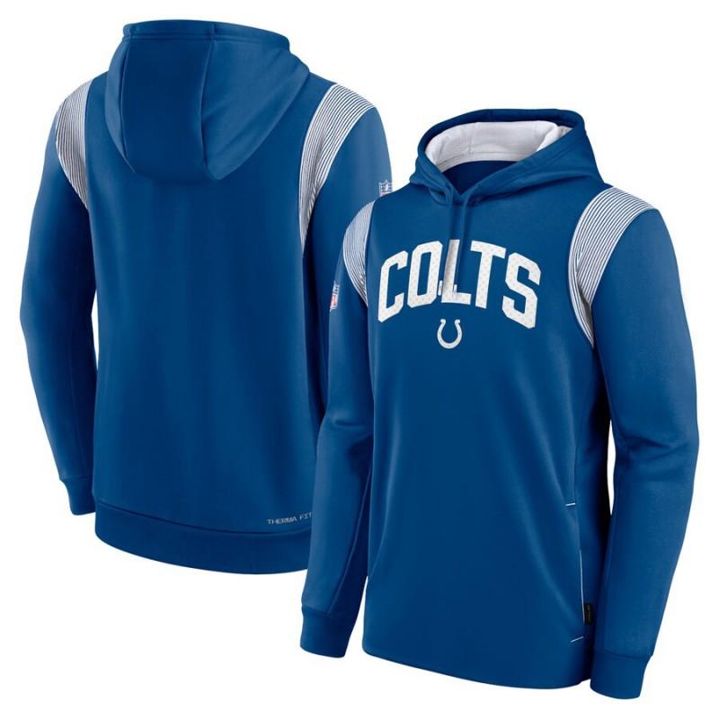 Mens NFL Football Hoodie Athletic Paneled Pullover Sweatshirt Team Sportswear