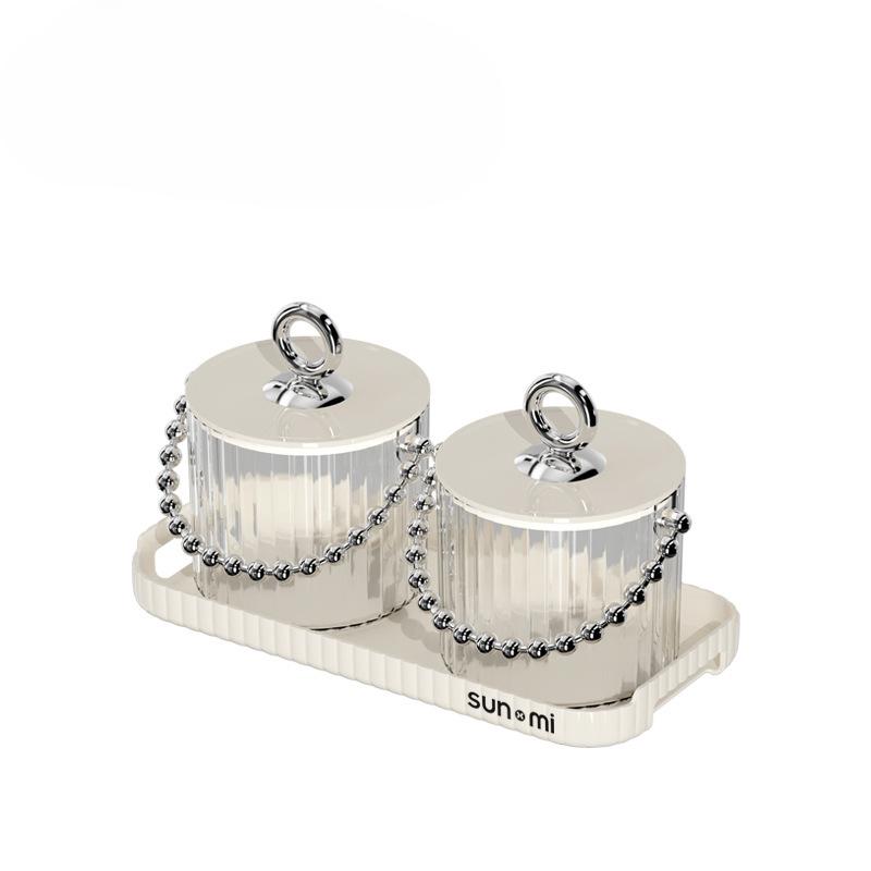 Ins Cream Style Light Luxury Candy Box Fruit Plate High-quality Wedding Souvenir Nut Melon Seed Wedding Wedding Candy Box