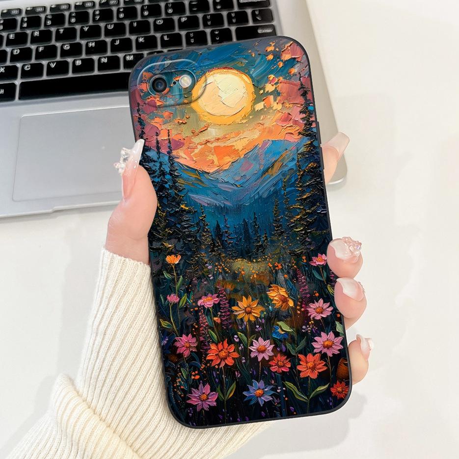 For Apple iPhone 6 6S Plus Case Fashion Candy Painted Cover Shockproof Phone Case For iPhone 6S Plus iPhone6 S Soft Fundas Coque
